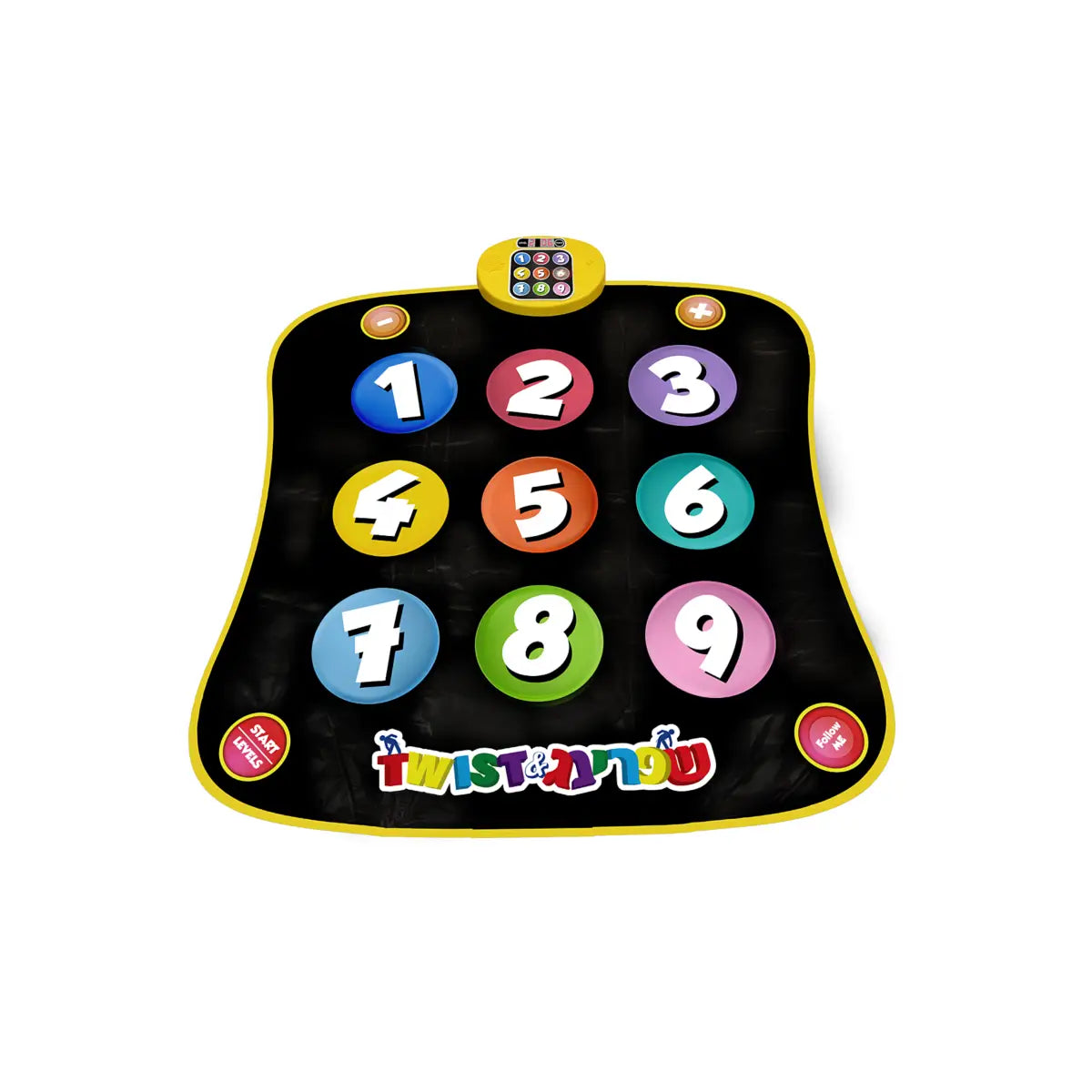 Shpring & Twist Dance Mat - Mitzvah Family Active Game, Ages 5+ — product view, view 5 | Judaica Square Lakewood