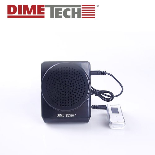 DimeTech Rechargeable Voice Amplifier with Headset Mic & Belt Clip — teacher, view 5 | Judaica Square Lakewood