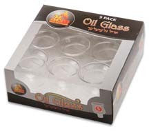 Set of 9 Round #5 Oil Glasses (CH#5ST)