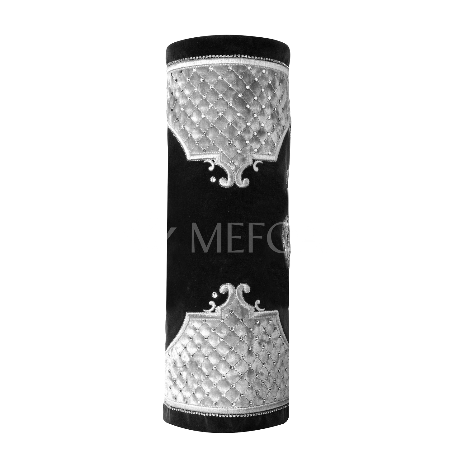 Velvet Torah Mantle -802-Black - Image 4