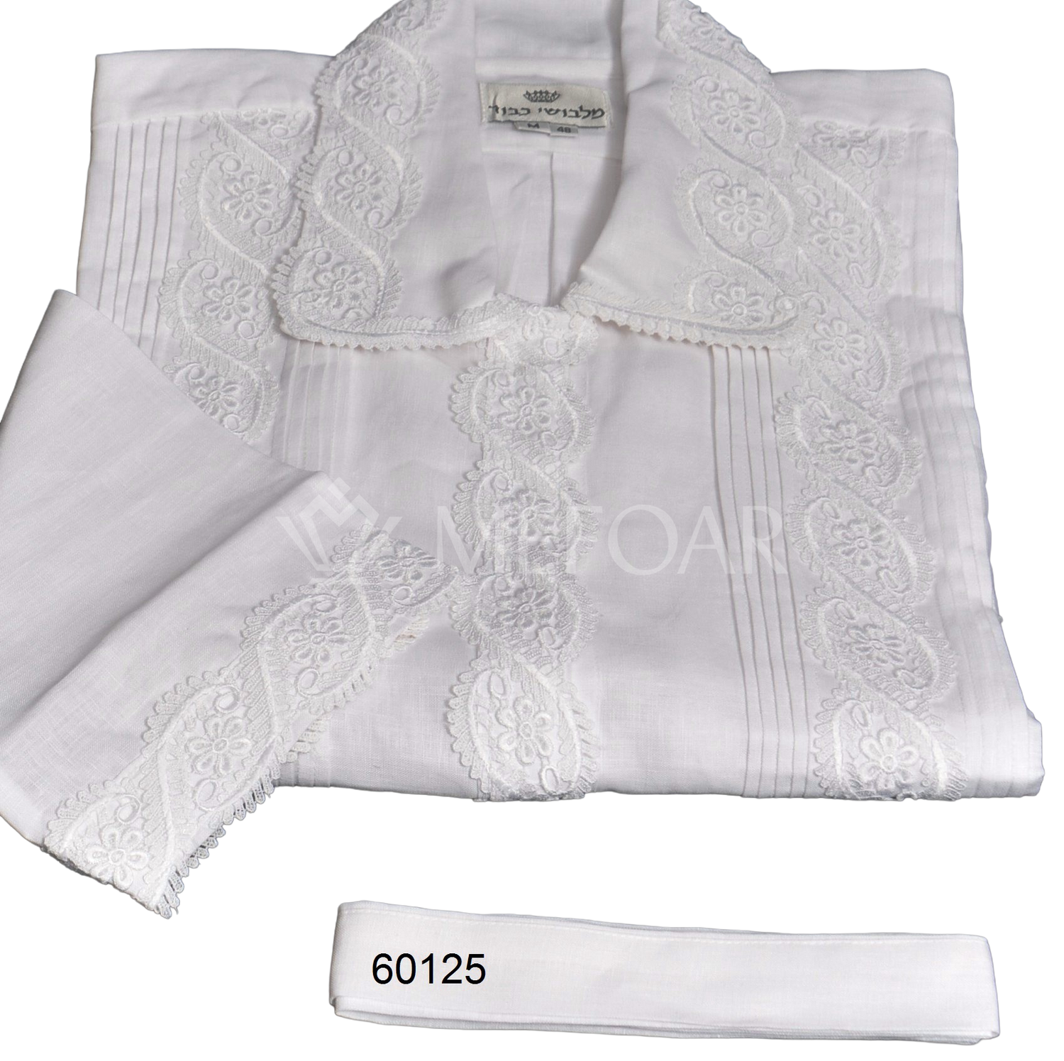 Kittel - S Lace - Judaica Decor view 2 | Judaica Square Lakewood