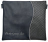 Prestige Leather Tallit & Tefillin Bag — Geometric & Diamond Design, Exclusive Collection (605G-SM)