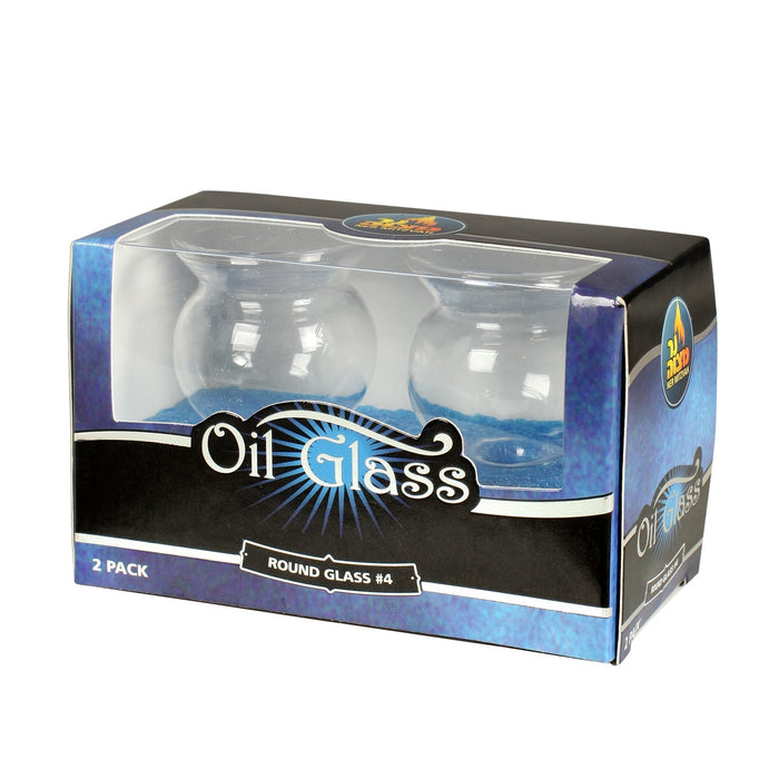 2-Pk. Oil Glass #4 — Judaica Square