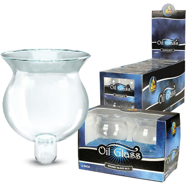 2 Pk Oil Glass Size 4.5 — Judaica Square