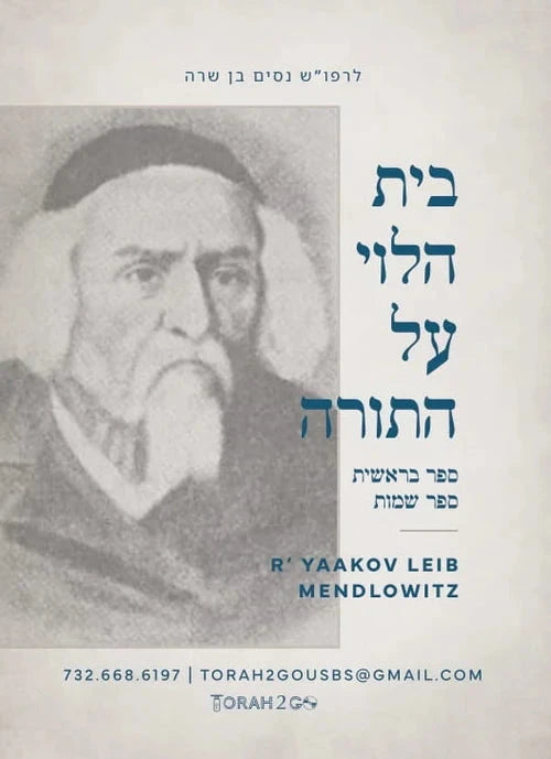 Torah 2 Go: Beis HaLevi Al HaTorah - Sef