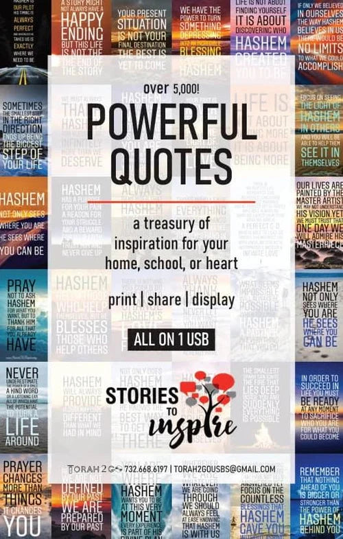 Torah 2 Go: Powerful Quotes - Over 5,000! (USB)