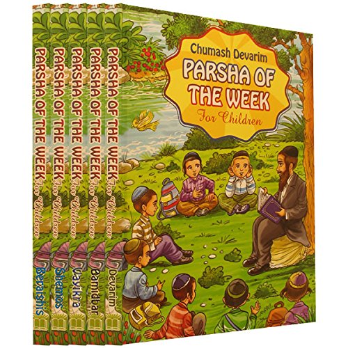 Parsha of the week 5 Volume Set for children aged 7 and up
