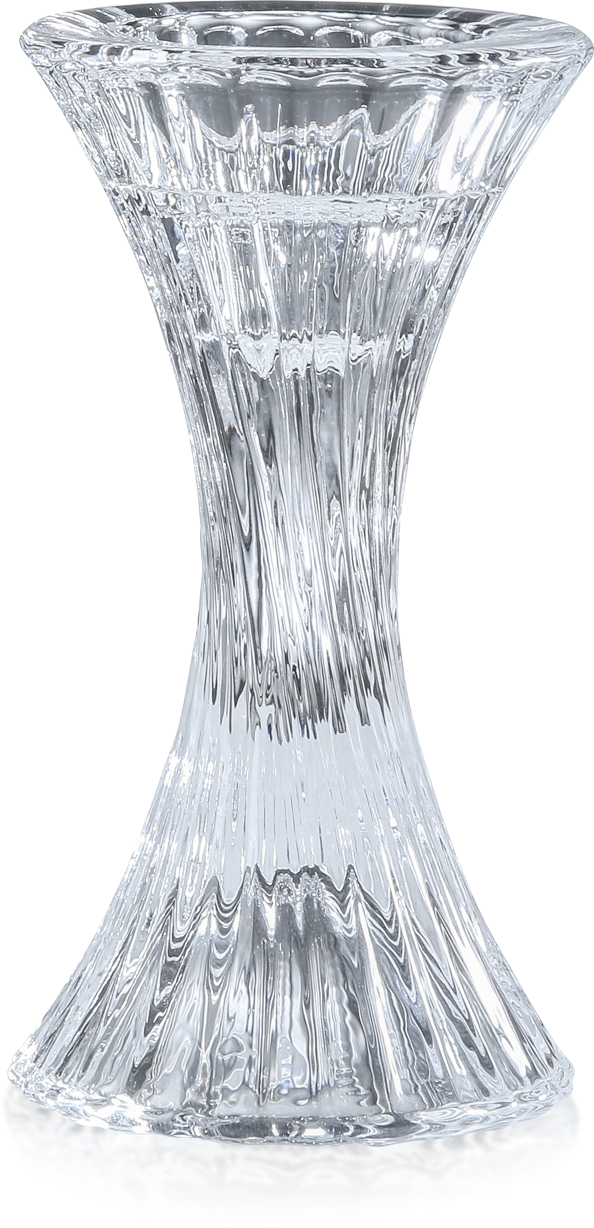 2pk. 5" Glass Candlesticks — Judaica Square