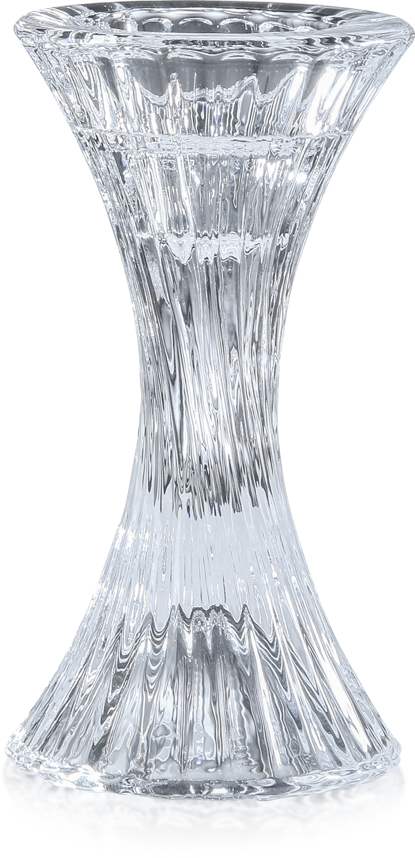 2pk. 5" Glass Candlesticks — Judaica Square