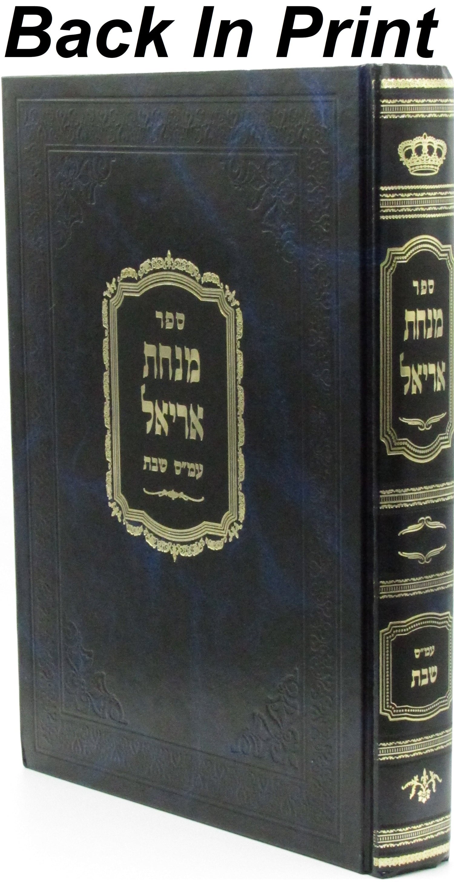 Sefer Minchas Ariel Al Maseches Shabbos - ספר מנחת אריאל על מסכת שבת