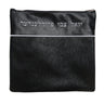 Prestige Leather Tallit & Tefillin Bag — Crown Design, Regal Collection (660F-BK2)