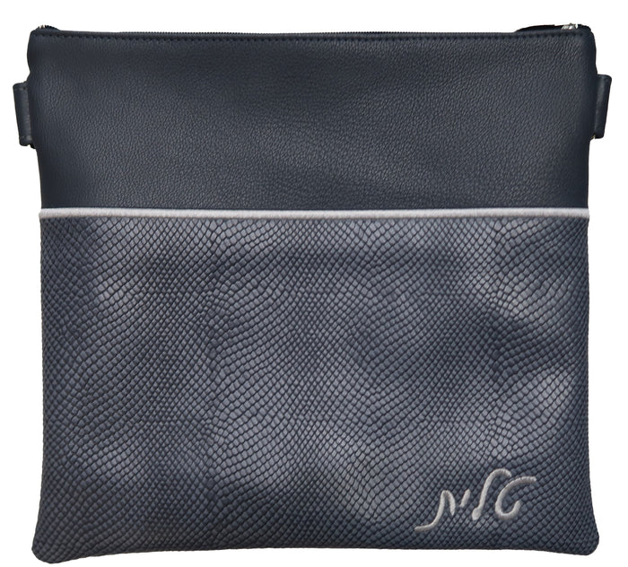 Prestige Regal Leather Tallit & Tefillin Bag (660F-SM)