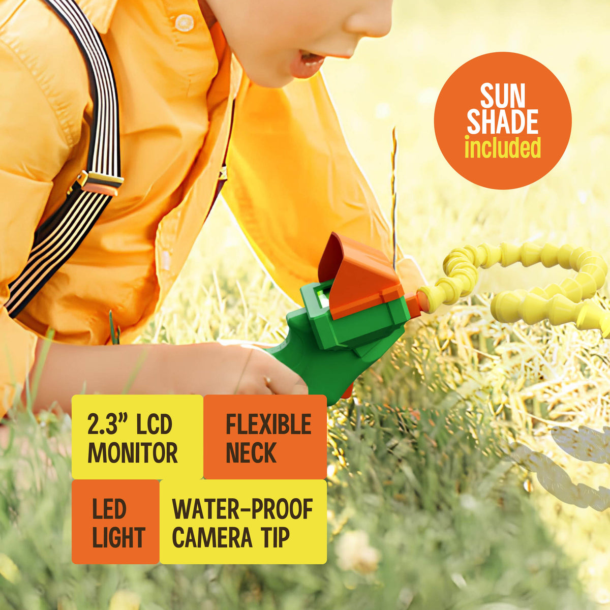 Little Experimenter Borescope Snake Camera for Kids - STEM Toy — product view, view 6 | Judaica Square Lakewood