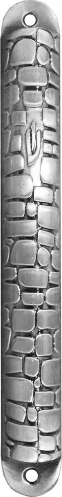 Pewter Mezuzah Cases 12cm (Karshi) by Alef To Tav