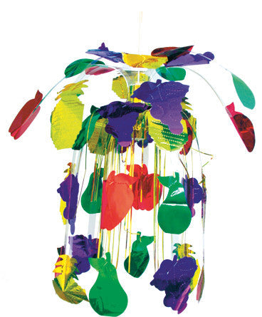 Medium Lantern with Hanging Fruit - Pack of 12 - 21" (71174)