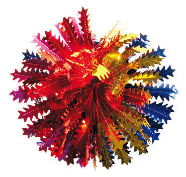 8 Section Multi Colored Ball - Pack of 12 - 12" (71190)