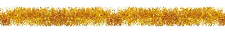 5" 12' Long Tinsel, Gold or Silver - Pack of 12