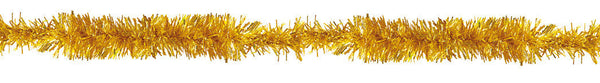 5" 12' Long Tinsel, Gold - Pack of 12 (71225)