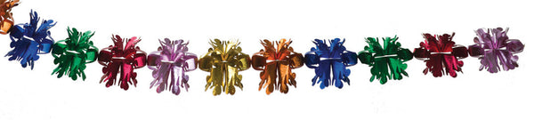 6" 24 Section Multi Colored Garland - Pack of 12 (71255)