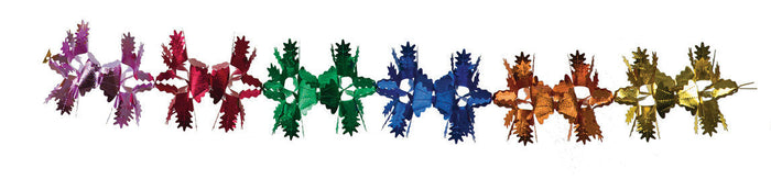 8" 12 Section Multi Colored Garland - Pack of 12 (71256)