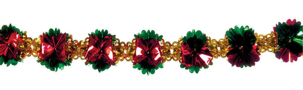 10" 7ft Ass. Colors Garland  - Pack of 12 (71272)
