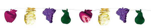 9ft long fruits garland  - Pack of 12 (71403)