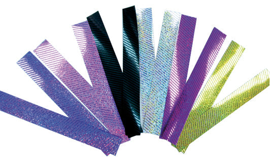 36 strips for paper chain - w/tape 9.5" x 1.25" - priced per dozen
