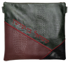 Prestige Croc Tallit & Tefillin Bag — Geometric & Croc Design, Exclusive Collection (715G-FG)
