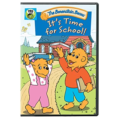Berenstain Bears - It's Time for School! (DVD) — Jewish music DVD | Judaica Square Lakewood