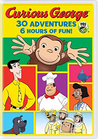 Curious George - 30-Adventure Collection (DVD) — Jewish music DVD | Judaica Square Lakewood