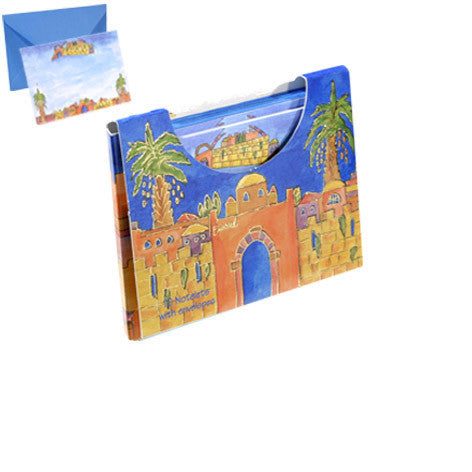 Jerusalem Notelets and Envelopes with Case