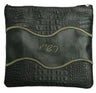 Prestige Croc Tallit & Tefillin Bag — Geometric & Wave Design, Exclusive Collection (725G-FG)