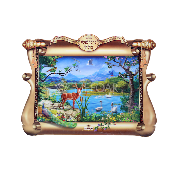 Noy Sukkah,  3D Laminated Poster-Borchi Nafshi - Judaica Posters & Murals