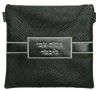 Prestige Leather Tallit & Tefillin Bag — Geometric Design, Exclusive Collection (750G-FG2)