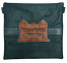 Prestige Leather Tallit & Tefillin Bag — Geometric & 770 Design, Exclusive Collection (750G-PK)