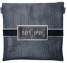 Prestige Croc Tallit & Tefillin Bag — Geometric & Croc Design, Supreme Collection (750H-SM)