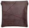 Prestige Leather Tallit & Tefillin Bag — Geometric Design, Prestige Collection (755D-BG)