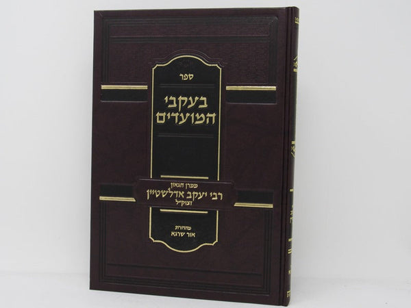 Beikvei Hamoadim R' Yaakov Eidelstein - בעקבי המועדים ר' יעקב אדלשטיין