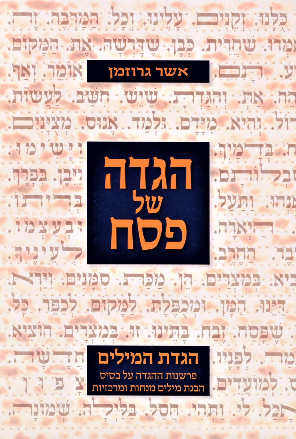 Haggadah Shel Pesach Haggadas HaMilim - הגדה של פסח הגדת המילים