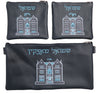 Prestige Leather Chabad Bar Mitzvah Set — 770 & Chabad Design, Classic Collection (770B-SM)