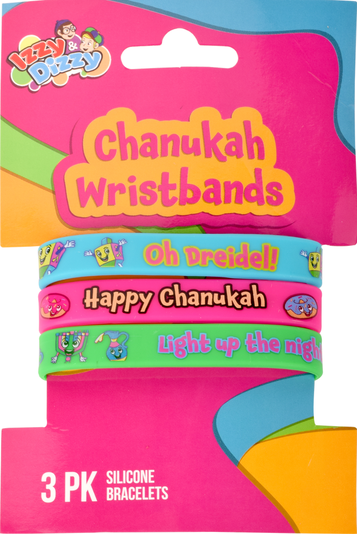 Chanukah Bracelets — Chanukah-themed children's party bracelets | Judaica Square Lakewood