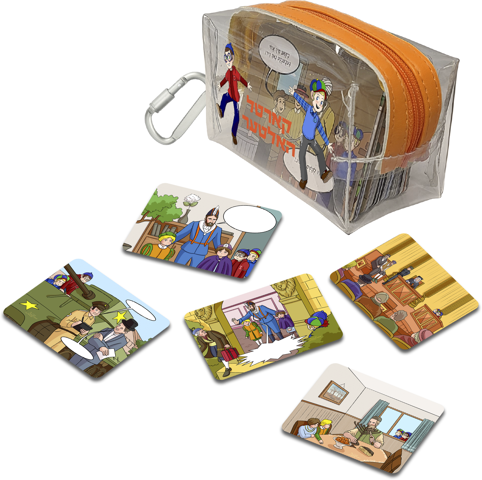 Comic Card Game Holder — Judaica Square