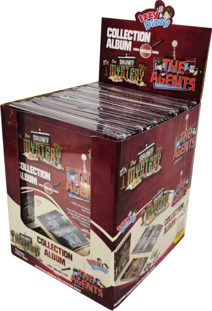 Chanukah Book Album for Playing Cards — English book-style card album | Judaica Square Lakewood