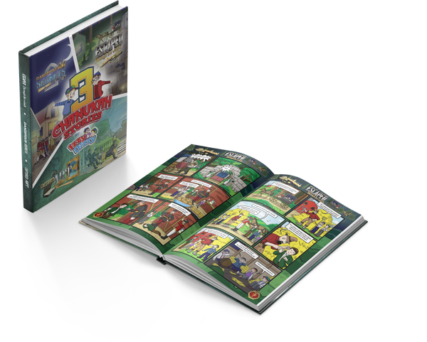 3 Story Chanukah Comic Book - Yiddish — Judaica Square