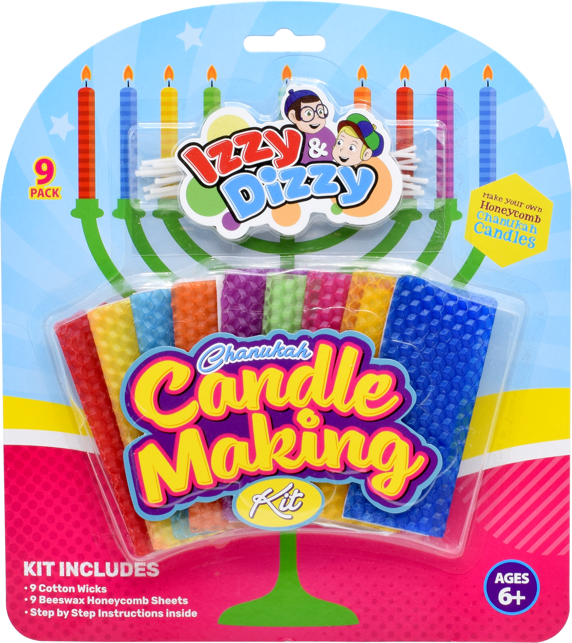Chanukah Candle Making Kit — Judaica Square