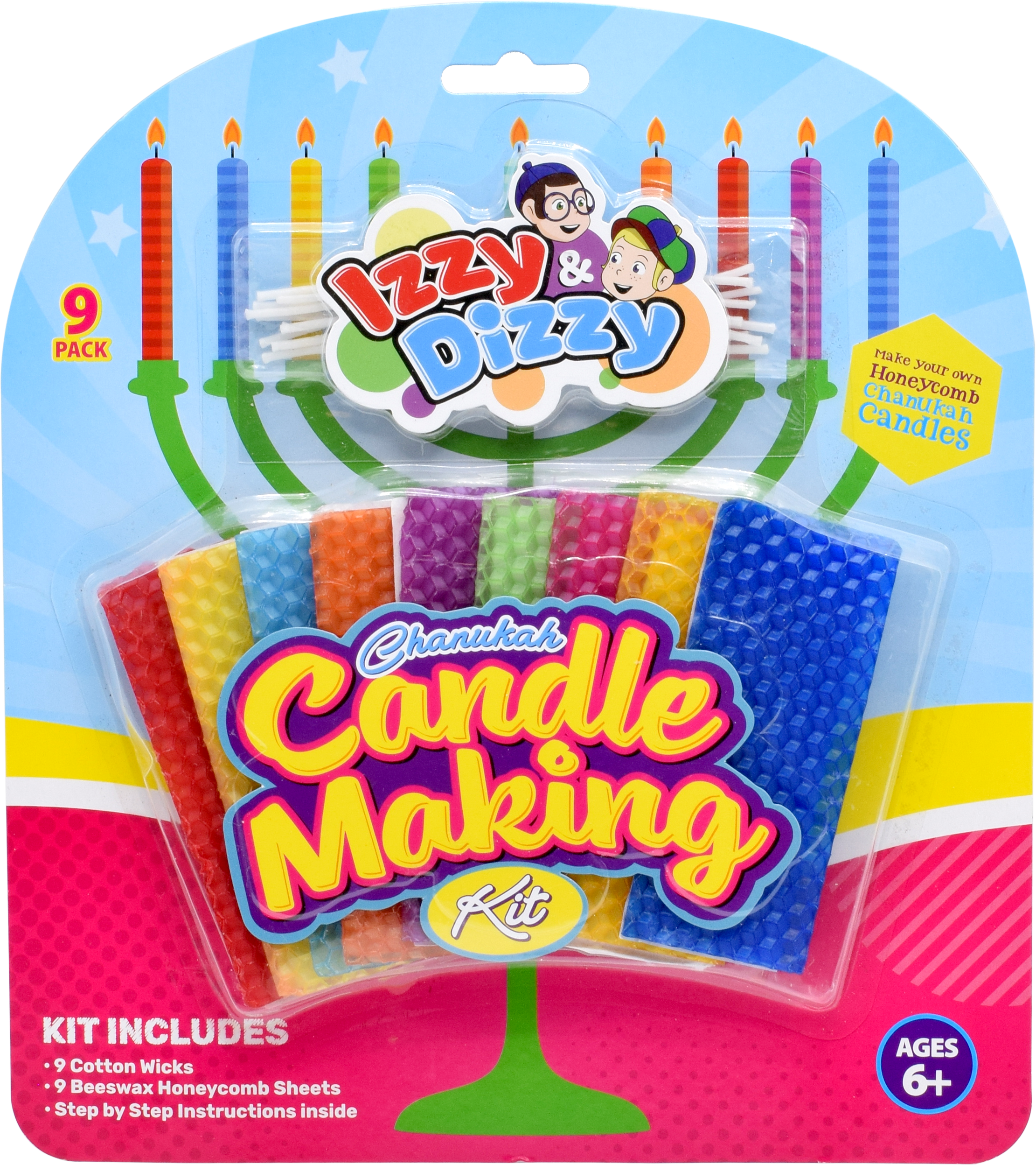 Chanukah Candle Making Kit — Judaica Square