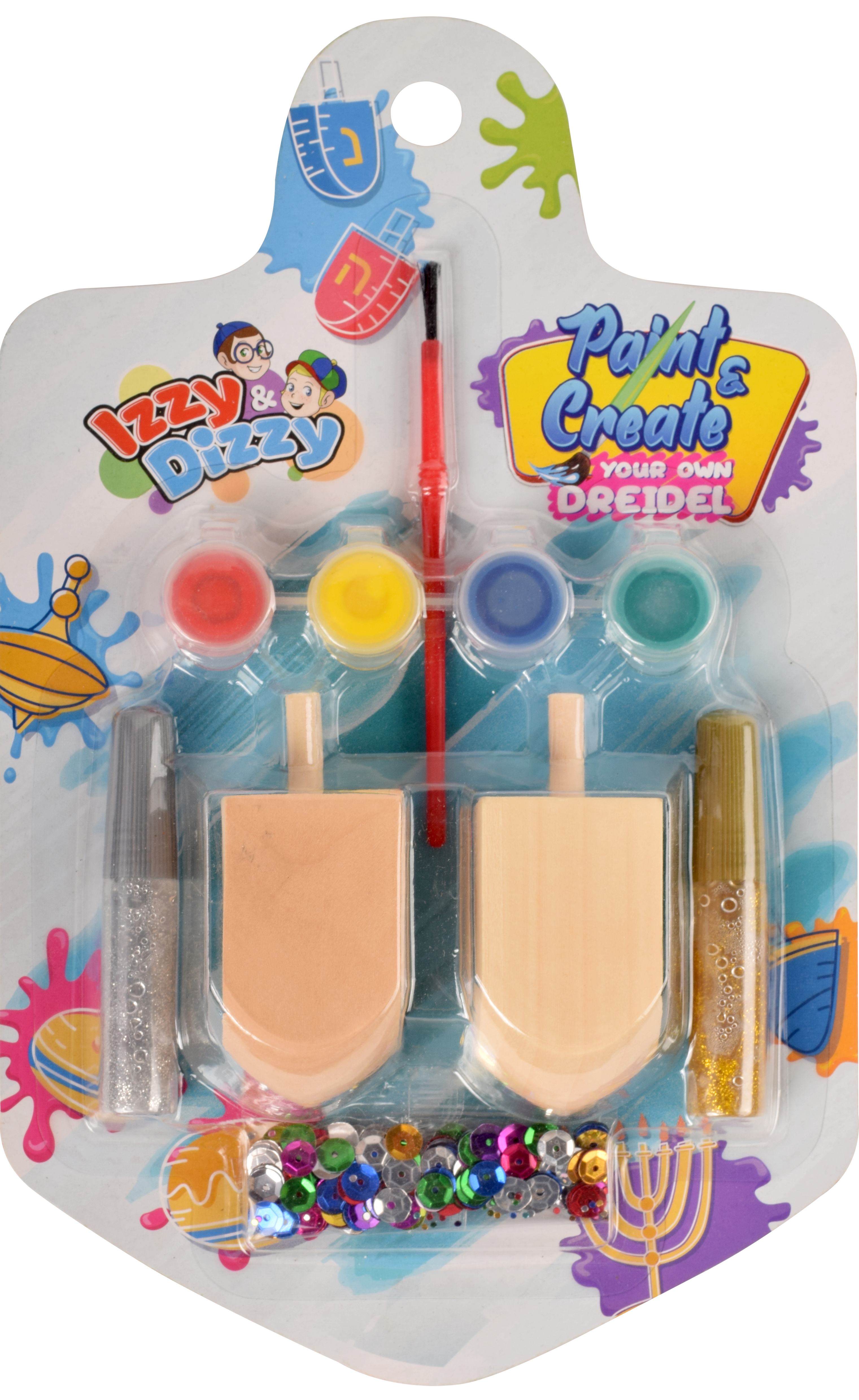 Paint & Create Dreidel Kit — Judaica Square