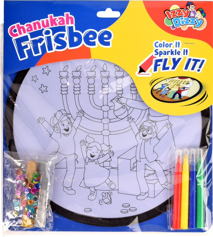 Coloring Frisbee Kit — Judaica Square
