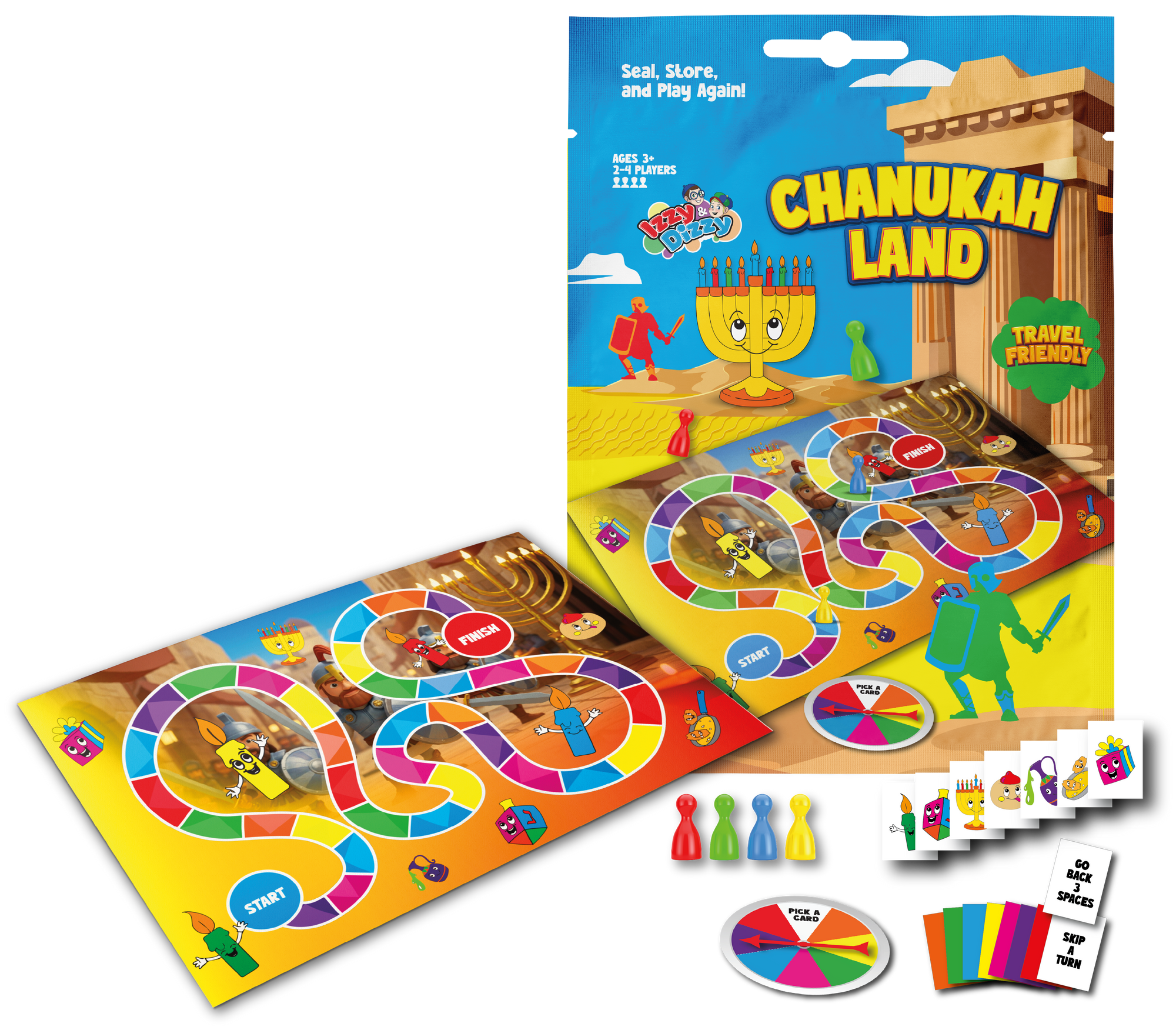 Chanukah Land Game / Travel — Judaica Square