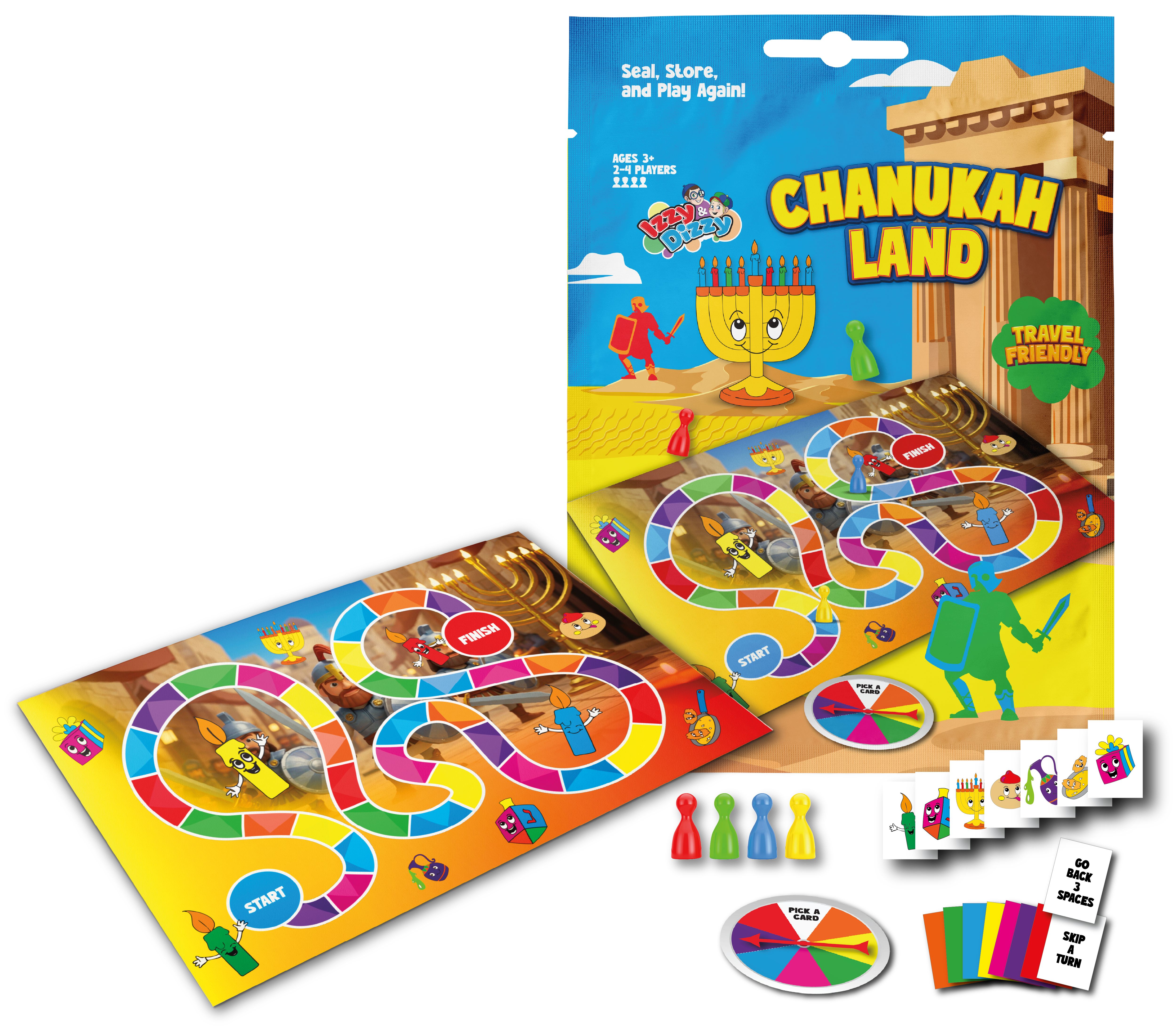 Chanukah Land Game / Travel — Judaica Square